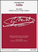 cover Attila Opera Vocal Score cover